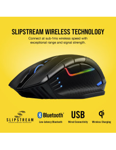 MOUSE CORSAIR, "Dark Core RGB Pro SE", gaming, wireless 2