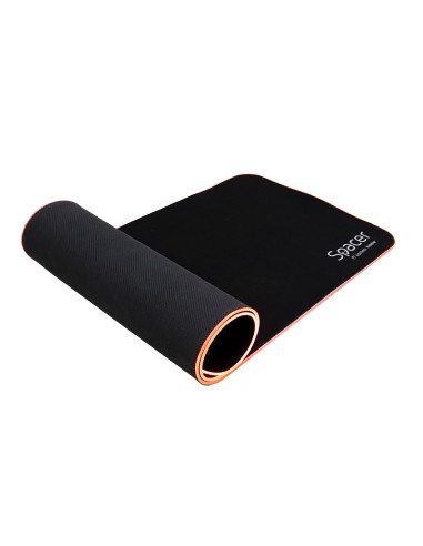 MousePAD RGB SPACER gaming, cauciuc si material textil, 900 x