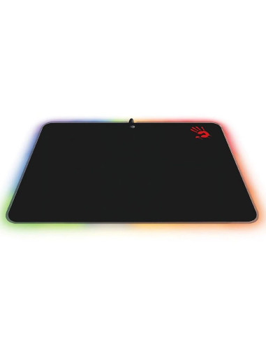 MP-50RS,Mouse PAD A4Tech, "RGB Gaming", gaming, cu led, cauciuc si material textil, 358 x 256 x 2.6 mm, negru, "MP-50RS"