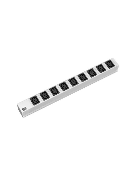 PDU BACHMANN, 1U pt. rack 19 inch, 9 prize IEC, intrare Schuko