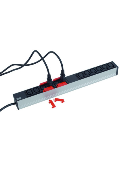 PDU BACHMANN, 1U pt. rack 19 inch, 12 prize IEC, intrare