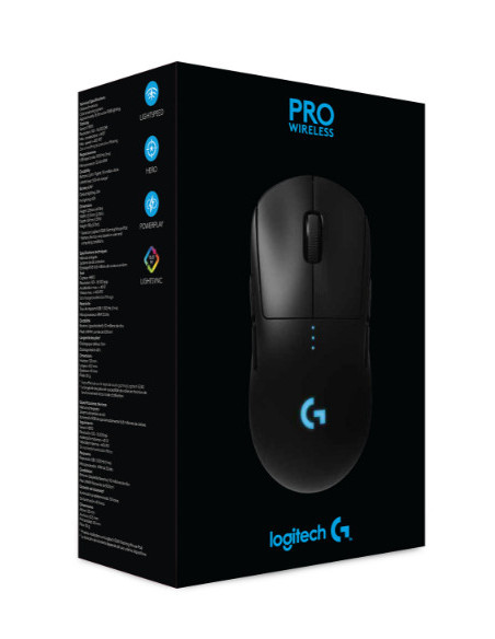 LOGITECH G PRO Wireless Gaming Mouse - EWR2, "910-005273"