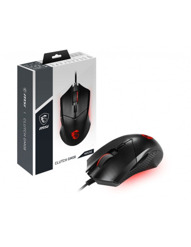 MSI Clutch GM08 wired Gaming Mouse, "CLUTCH GM08" (include TV