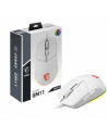 MSI Clutch GM11 wired symmetrical Mouse WHITE, "CLUTCH GM11