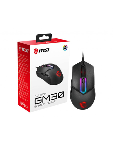 MSI Clutch GM30 wired symmetrical design Optical GAMING Mouse