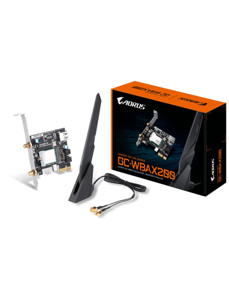 Adaptor wireless GIGABYTE GC-WBAX200, "GC-WBAX200",GC-WBAX200