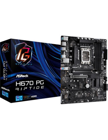 MB Asrock H670 PG RIPTIDE D4 LGA 1700 "H670 PG RIPTIDE D4",H670