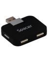 HUB extern SPACER, porturi USB: USB 2.0 x 4, conectare prin USB