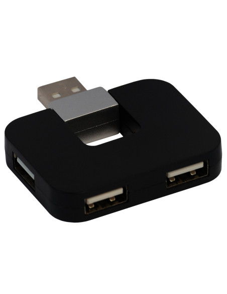HUB extern SPACER, porturi USB: USB 2.0 x 4, conectare prin USB