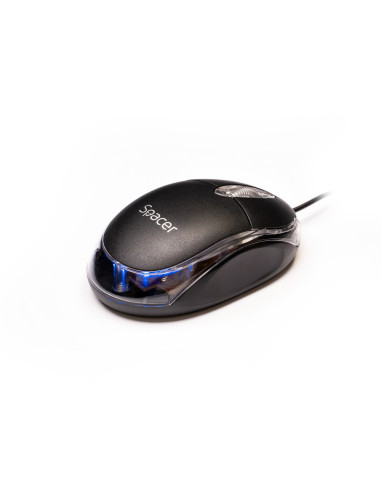 MOUSE Spacer, PC sau NB, cu fir, USB, optic, 800 dpi