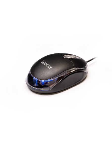 MOUSE Spacer, PC sau NB, cu fir, USB, optic, 800 dpi