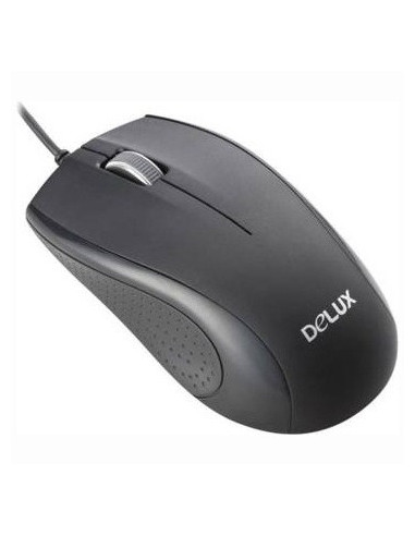 MOUSE DELUX, PC sau NB, cu fir, USB, optic, 800 dpi
