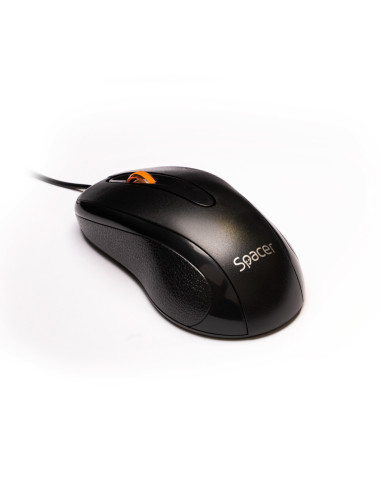 MOUSE Spacer, PC sau NB, cu fir, USB, optic, 1000 dpi