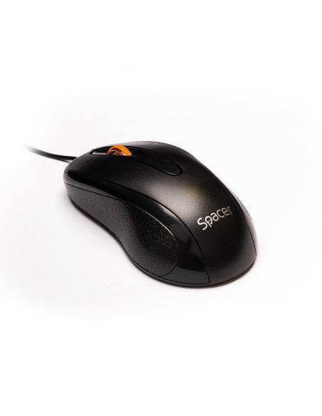 MOUSE Spacer, PC sau NB, cu fir, USB, optic, 1000 dpi