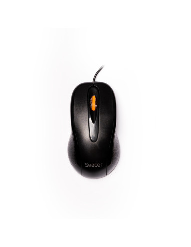 MOUSE Spacer, PC sau NB, cu fir, USB, optic, 1000 dpi