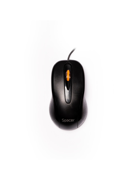 MOUSE Spacer, PC sau NB, cu fir, USB, optic, 1000 dpi