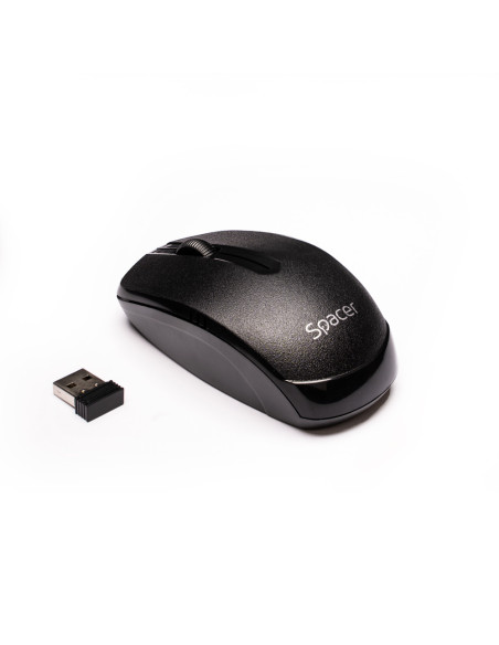 MOUSE Spacer, PC sau NB, wireless, 2.4GHz, optic, 1000 dpi
