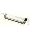 Laminator Leitz iLAM A3 Office, argintiu, "72530084" (include