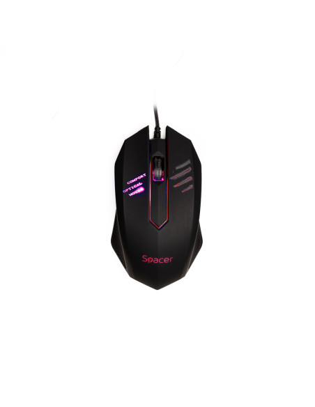 MOUSE Spacer, PC sau NB, cu fir, USB, optic, 1000 dpi MOUSE Spacer, PC sau NB, cu fir, USB, optic, 1000 dpi