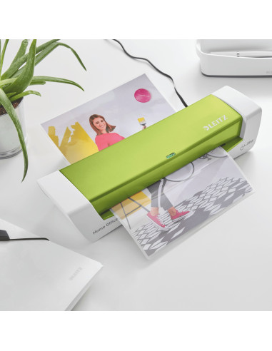 Laminator Leitz iLAM A4 Home Office, verde, "73680054" (include
