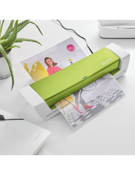Laminator Leitz iLAM A4 Home Office, verde, "73680054" (include