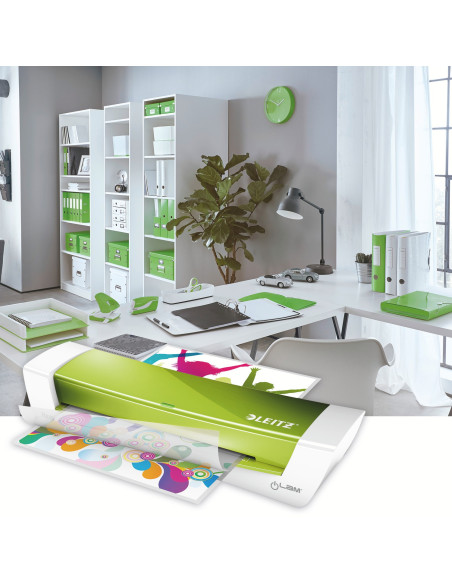 Laminator Leitz iLAM A4 Home Office, verde, "73680054" (include