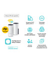 MESH TP-LINK, sistem hibrid, AC1200 + HomePlug AV1000, pt