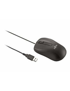 Mouse Fujitsu M520 BLACK, optical mouse with 3 keys, black
