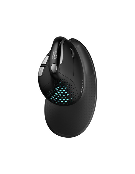 MOUSE DELUX, PC sau NB, wireless, 2.4GHz, BT5.0, optic, 4000