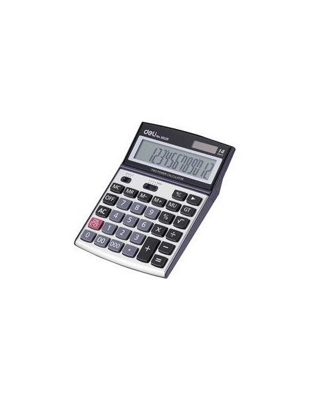 Calculator Deli Birou 14 Digiti Metal 39229,DLE39229