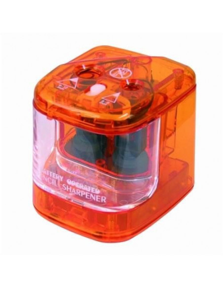 Ascutitoare electrica dubla Ico diverse culori, 8 Baterii Ascutitoare electrica dubla Ico diverse culori, 8 Baterii