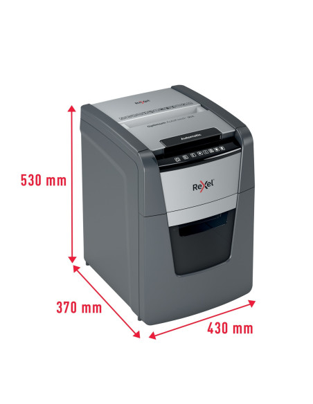 Distrugator automat documente Rexel OPTIMUM 90X, 90 coli, P4