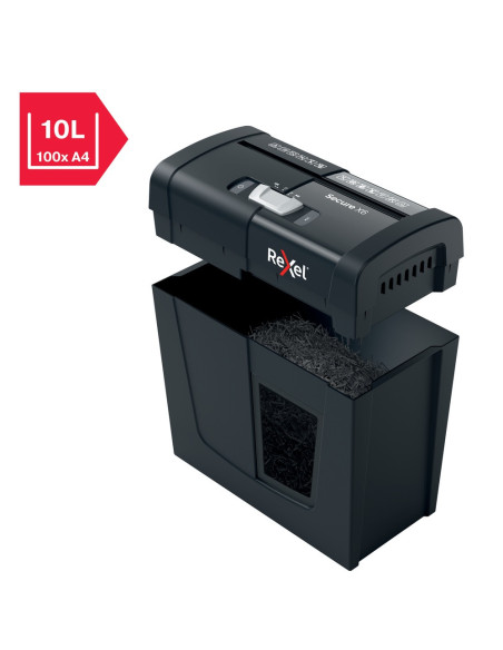 Distrugator manual documente Rexel SECURE X6, 6 coli, P4