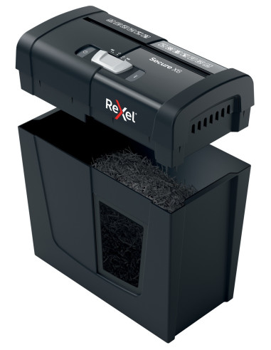 Distrugator manual documente Rexel SECURE X6, 6 coli, P4