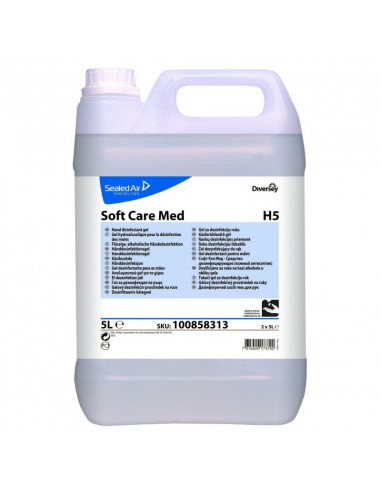 Dezinfectant pentru maini Soft Care Med H5, 5 L,B544510006