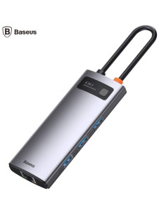 DOCKING Station Baseus Metal Gleam, conectare PC USB Type-C
