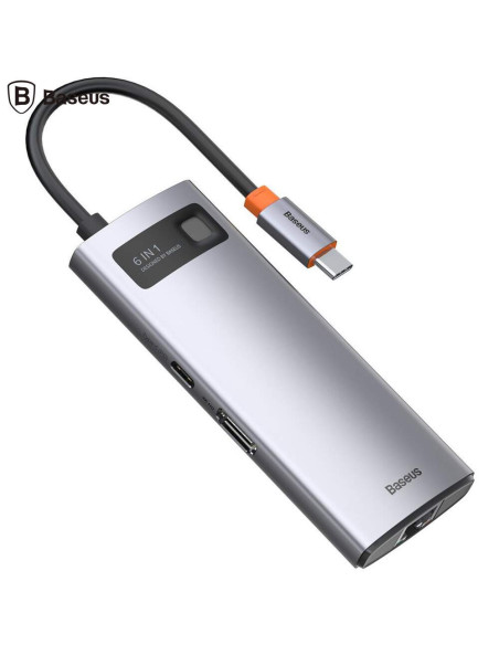 DOCKING Station Baseus Metal Gleam, conectare PC USB Type-C