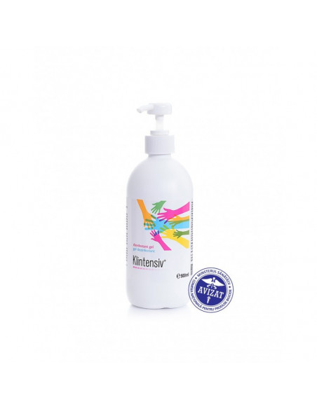 Gel dezinfectant maini Klintensiv, 500 ml Gel dezinfectant maini Klintensiv, 500 ml