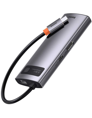 DOCKING Station Baseus Metal Gleam, conectare PC USB Type-C