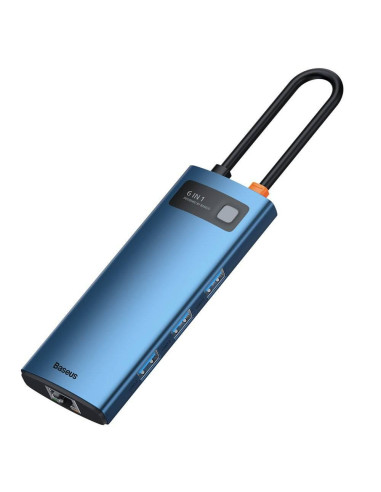 DOCKING Station Baseus Metal Gleam, conectare PC USB Type-C