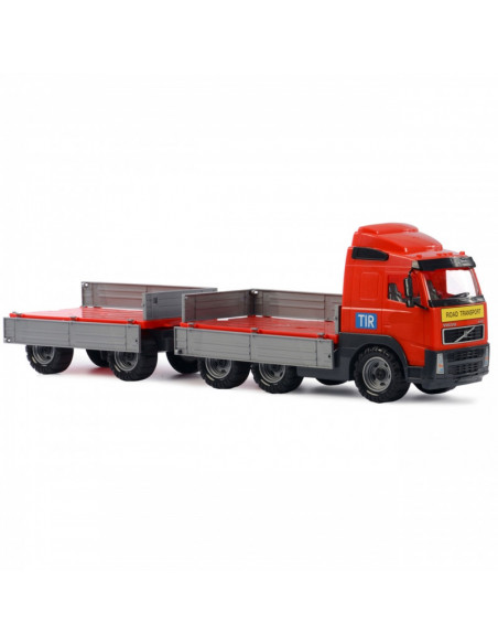 Camion cu remorca - Volvo PowerTruck, 77x19x25 cm, Wader,9487