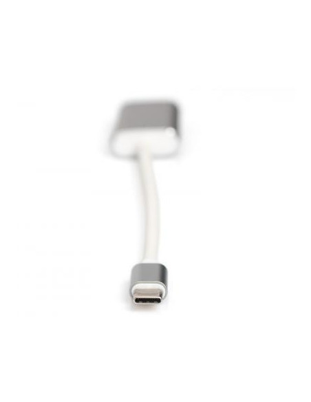 DIGITUS USB3.0 Typ C 4K HDMI grafik adaptor Alu case 20cm cable