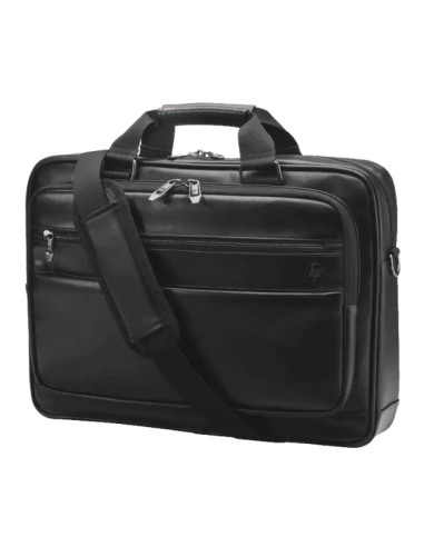 6KD09AA,GEANTA HP, pt. notebook de max 15.6 inch, 1 compartiment, buzunar frontal x 2, 1.22 kg, piele ecologica, negru, "6KD09AA