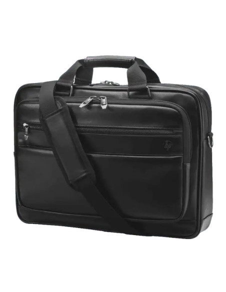 6KD09AA,GEANTA HP, pt. notebook de max 15.6 inch, 1 compartiment, buzunar frontal x 2, 1.22 kg, piele ecologica, negru, "6KD09AA