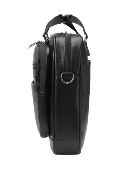 6KD09AA,GEANTA HP, pt. notebook de max 15.6 inch, 1 compartiment, buzunar frontal x 2, 1.22 kg, piele ecologica, negru, "6KD09AA