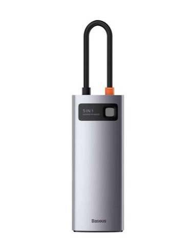 DOCKING Station Baseus Metal Gleam Series 5-in-1, conectare PC