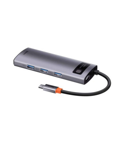 DOCKING Station Baseus Metal Gleam Series 5-in-1, conectare PC