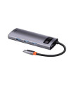 DOCKING Station Baseus Metal Gleam Series 5-in-1, conectare PC