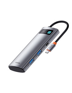 DOCKING Station Baseus Metal Gleam, conectare PC USB Type-C