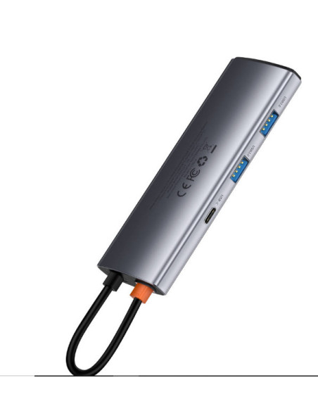DOCKING Station Baseus Metal Gleam, conectare PC USB Type-C